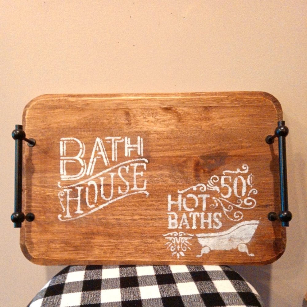 Bathroom Tray